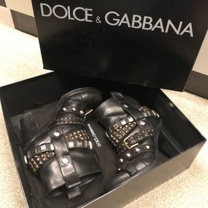 Dolce & Gabbana studded boots